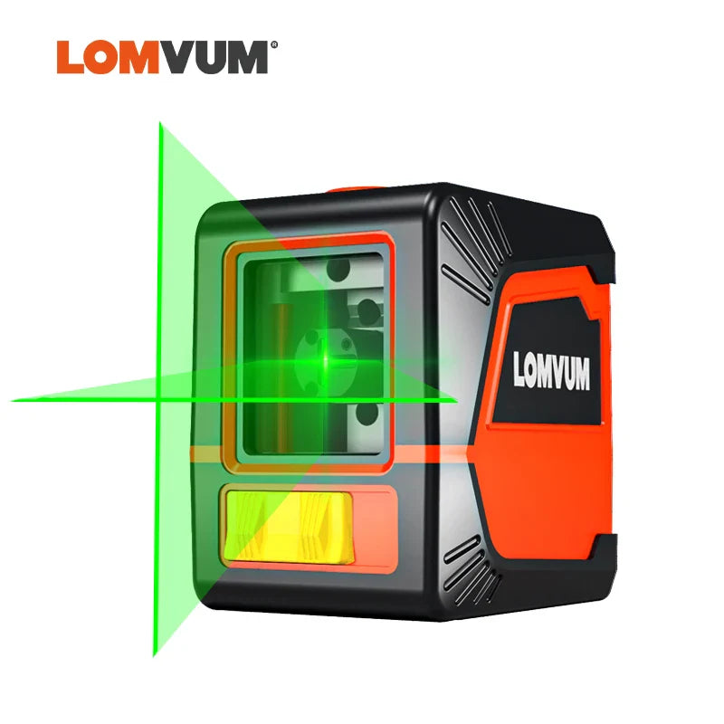 LOMVUM Mini Laser Level Green Beam Horizontal Vertical