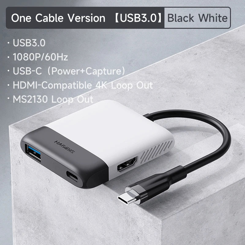 Hagibis Switch Video Capture Card Portable TV Dock