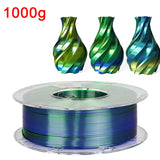 Tricolor 3D Printer Filament Silk PLA 3 Color