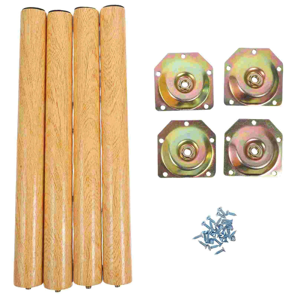 Solid Wood Table Legs Furniture Replacement Parts Dining