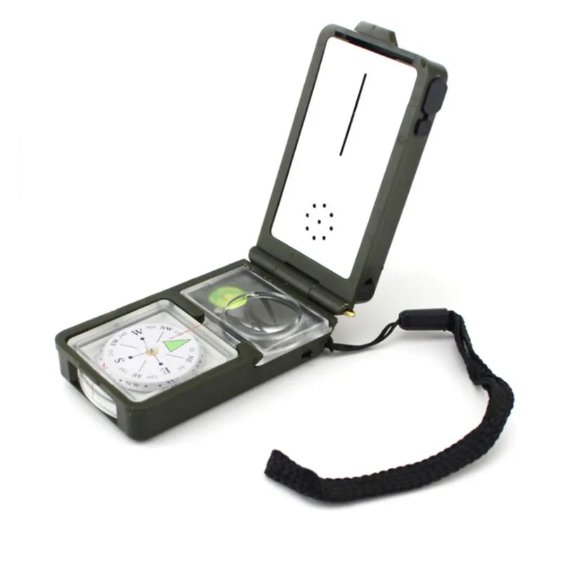 Multifunction Portable Folding Lens Compass Military Boat Dashboard