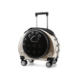 Pet Dog Cat Trolley Suitcase Luggage with Wheels