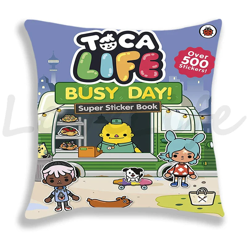 Toca Life World Pillow Case Home Decorative Toca
