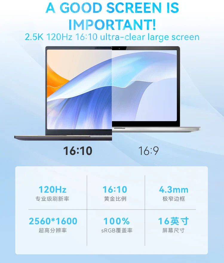 FIREBAT U6 NEW 16 Inch Laptop Ryzen 7