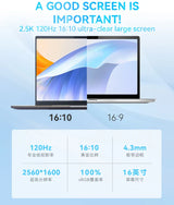 FIREBAT U6 NEW 16 Inch Laptop Ryzen 7