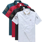 Chef Jacket Men Women Short Sleeve Cook Shirts