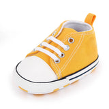 Baby Canvas Classic Sneakers Newborn Print Star Sports