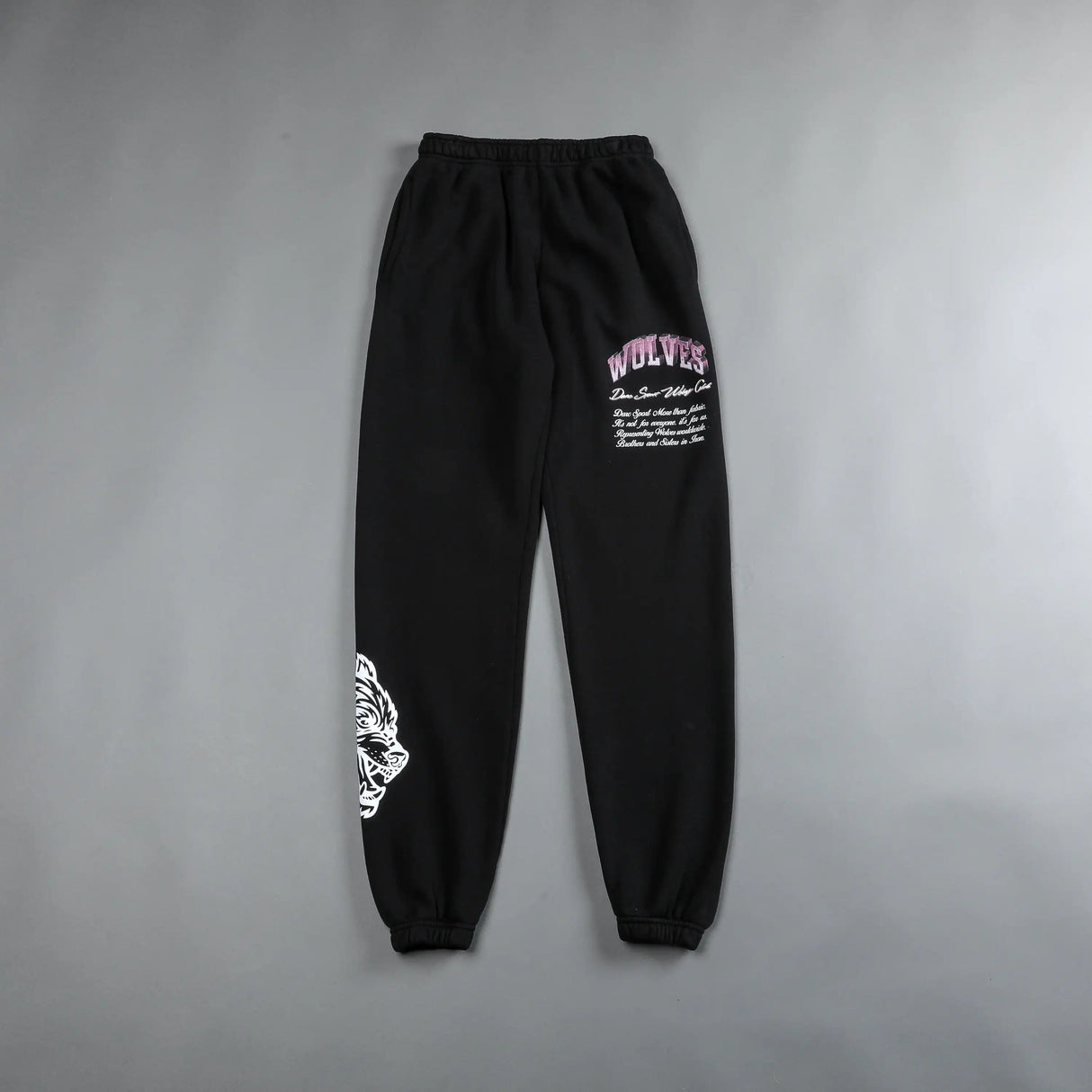 DARC Wolves Joggers Street Pants Casual Warm Oversize