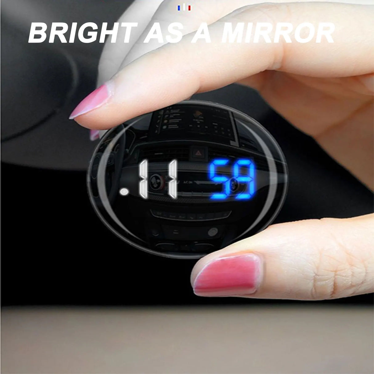 Car Interior Clock for Car Vehicle Watch Car Supplies Novelty Best Waterproof Car Clock Automotive Electronic Accessories