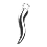 5pcs Stainless Steel Chili Charms Pendant For Jewelry