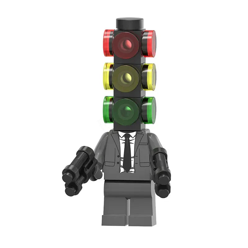 Skibidi Toilet Mini Building Block Anime Action Figure