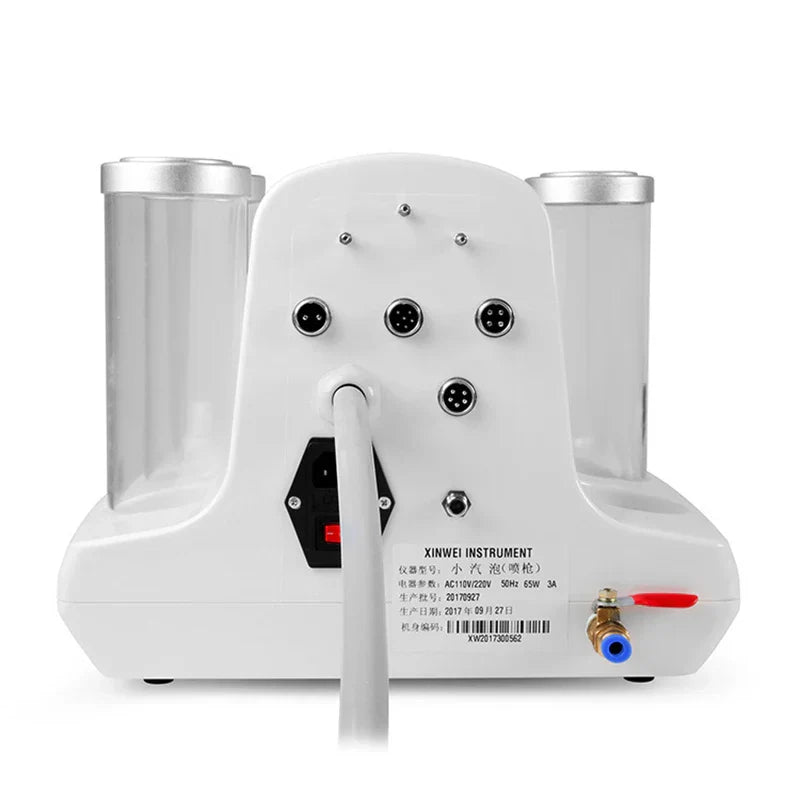 Six-headed small bubble beauty instrument Ultra-fine bubble skin