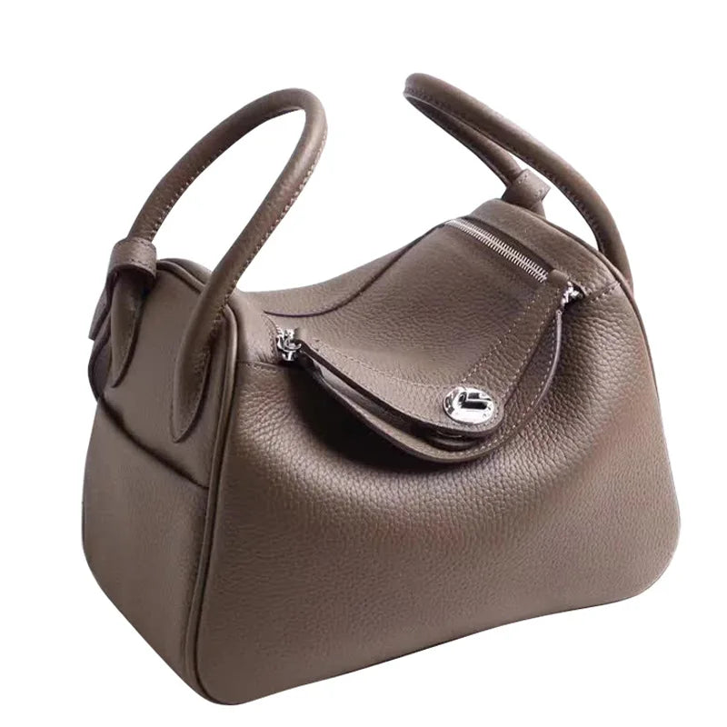 100 Cow Leather Lady Lindi Bag Brand Shoulder
