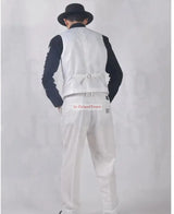 Hip Hop suit locking vest machine dance Clothing