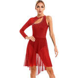 Jazz Dance Dress Woman Figure Skating Costume Lyrical