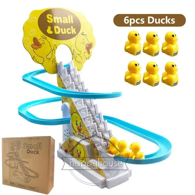 Baby Toys Electric Duck Track Slide Toys Boys