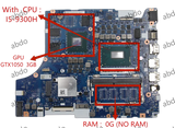 NM-C362/NM-C361 Motherboard.For Lenovo L340-15IRH L340-17IHR Laptop Motherboard.With I5/I7