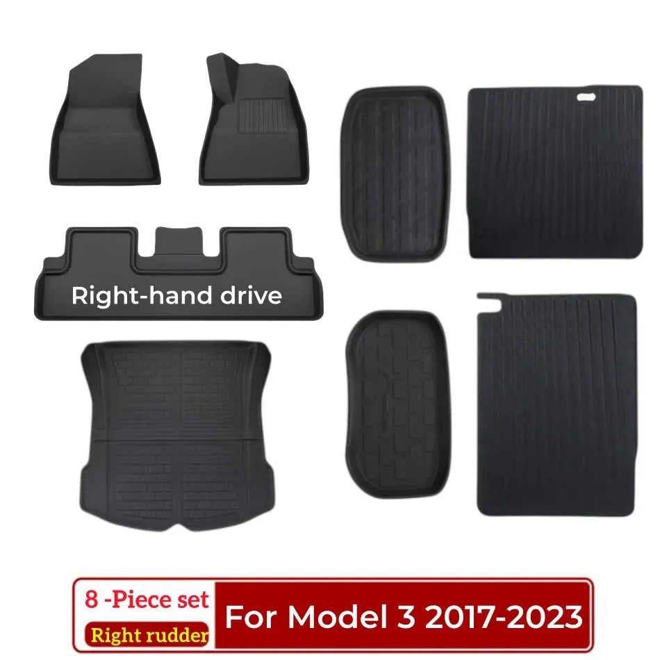 Model Y Model 3 Floor Mat 2017-2023 Luggage