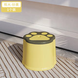 Thickened small stool plastic chair for shoes stool