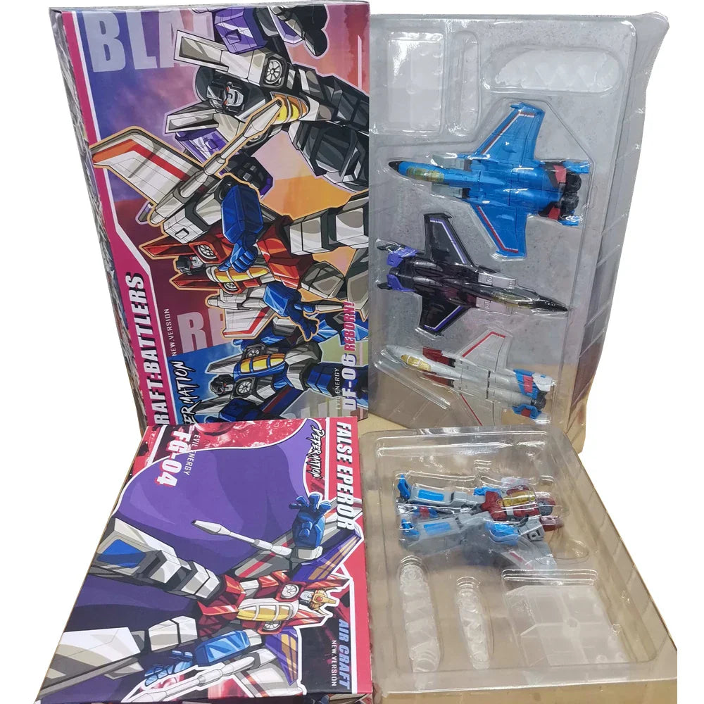 Transformation Toys JINBAO FG04 FG0103 Starscream Thundercracker Skywarp