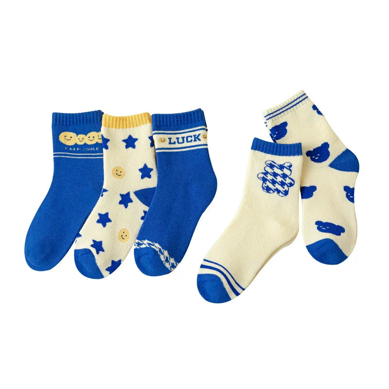 Baby Socks Fall Winter Thick Warm Cute Cartoon
