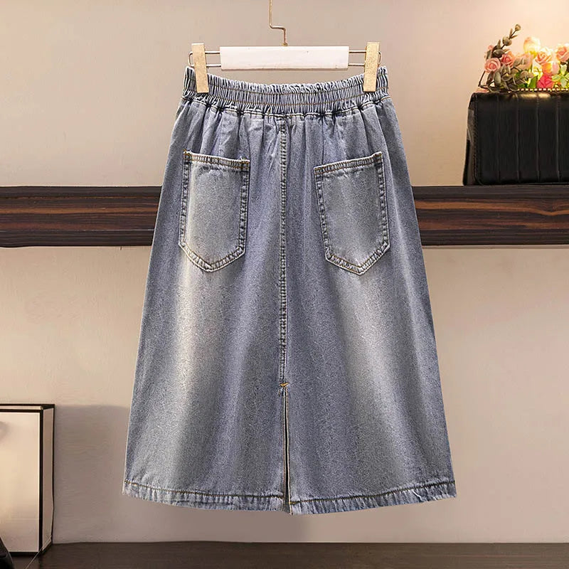 150Kg Plus Size Women's Summer Loose Elastic Waist