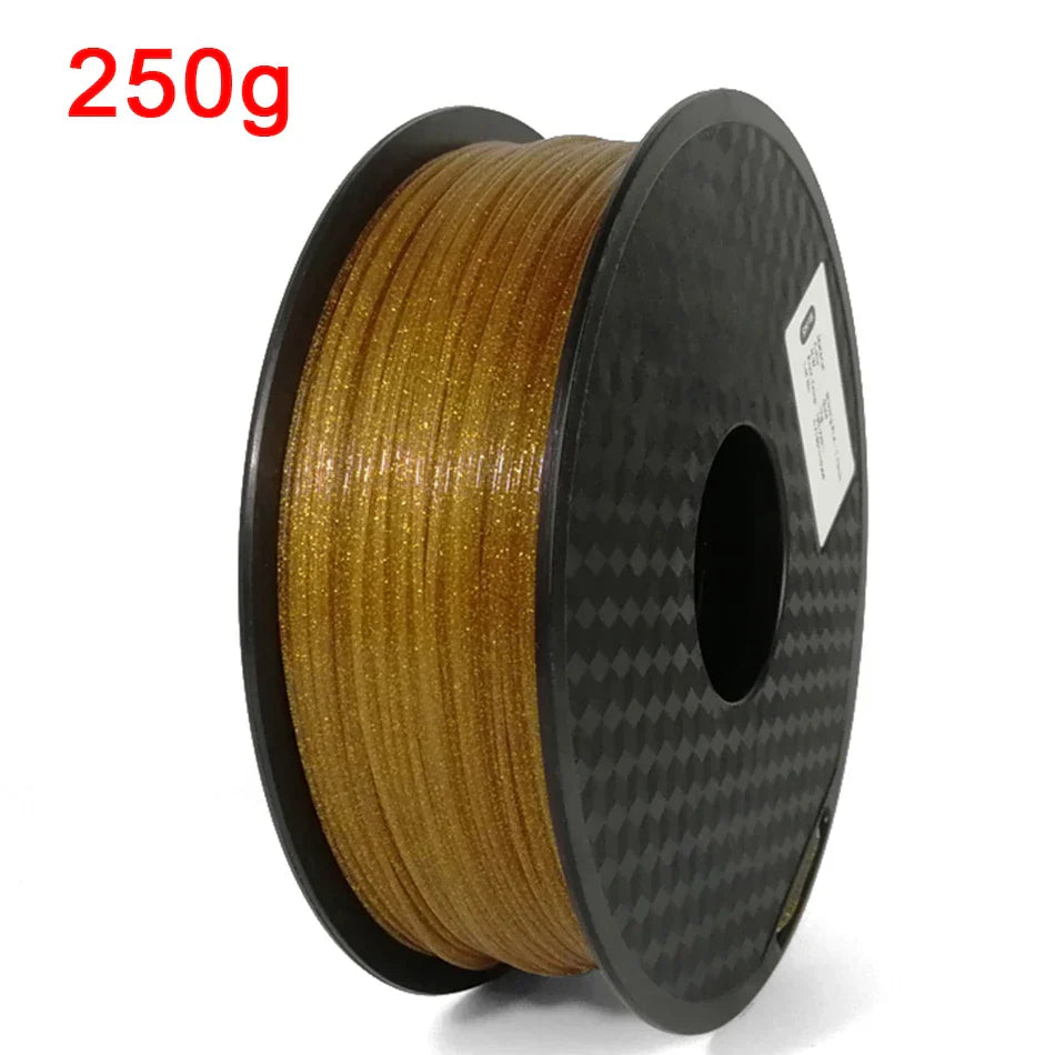 3D Printer Filament PLA 1.75mm Glittering Shining Rainbow