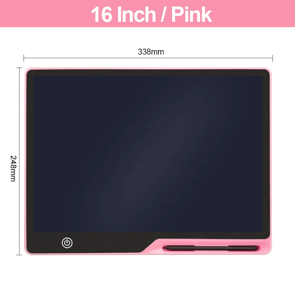 Educational Toys Writing Tablet For Kids 16-Inch LCD