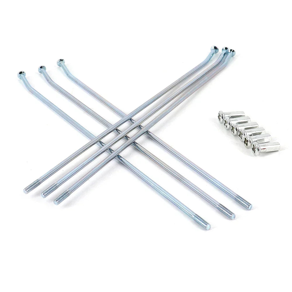 6PCS Spokes Wire Circle Nipples 18 19 21