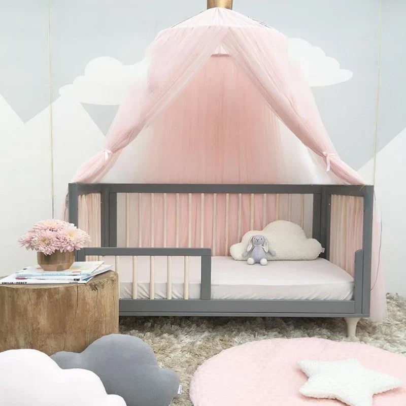 Nordic Princess Crown Dome Tent Mosquito Net 7-layer