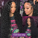 30 40 Inch Deep Wave Frontal Wig 13x6