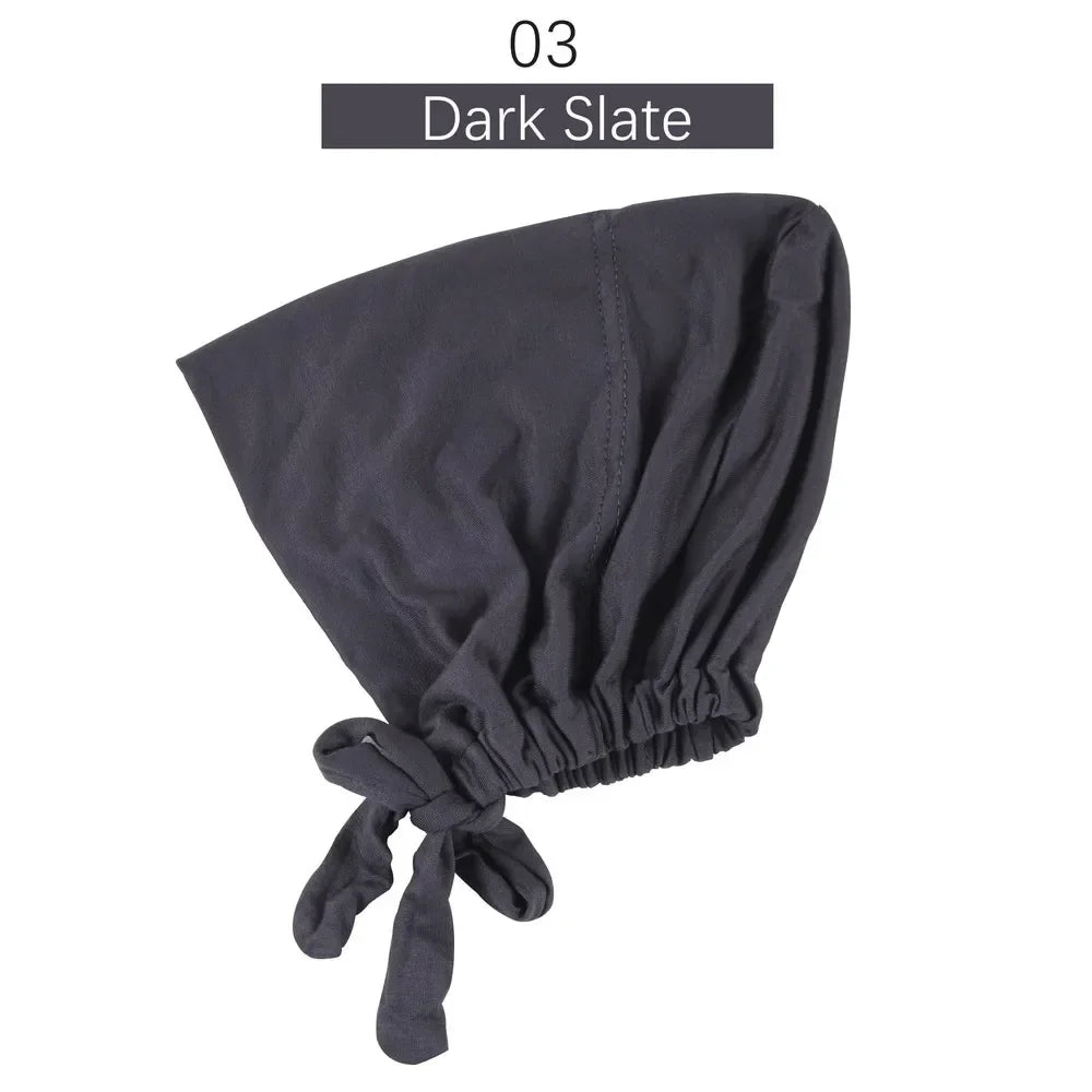 Inner Tie Back Hijab Cap Modal Turban Hat
