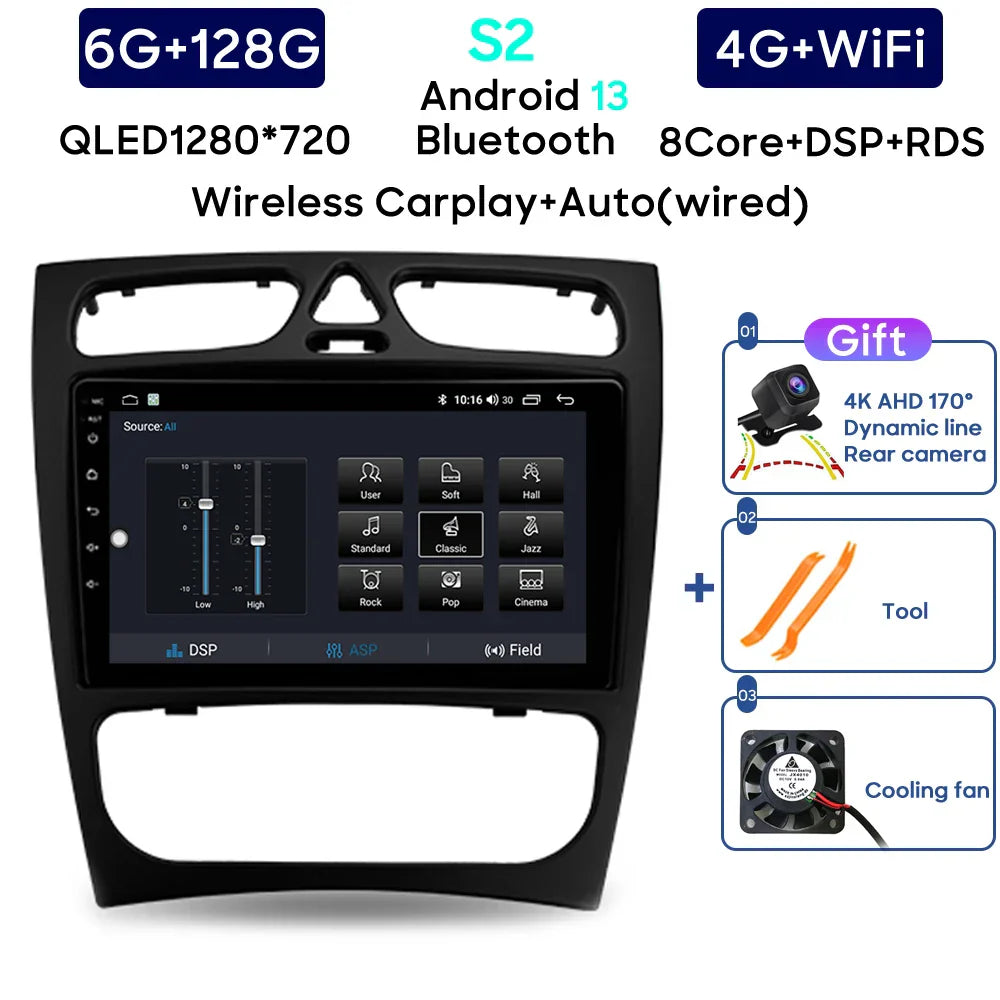 Car Radio Carplay Android Player For Mercedes Benz