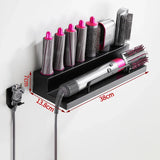 New Wallmounted Dryer Hair Curler Storage Rack Suitable