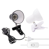 Black White E27 Desk Lamp for Dorm Room