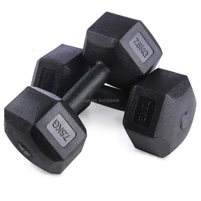 Hexagon Dumbbells Gym Weights for Exercise Dumbbell Gym