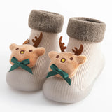 baby sock shoes for winter thick cotton animal