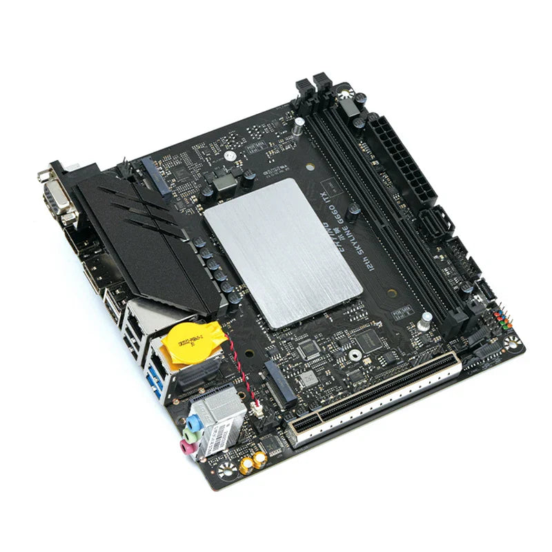 ERYING M-ITX DIY Desktops Motherboard Set with Onboard