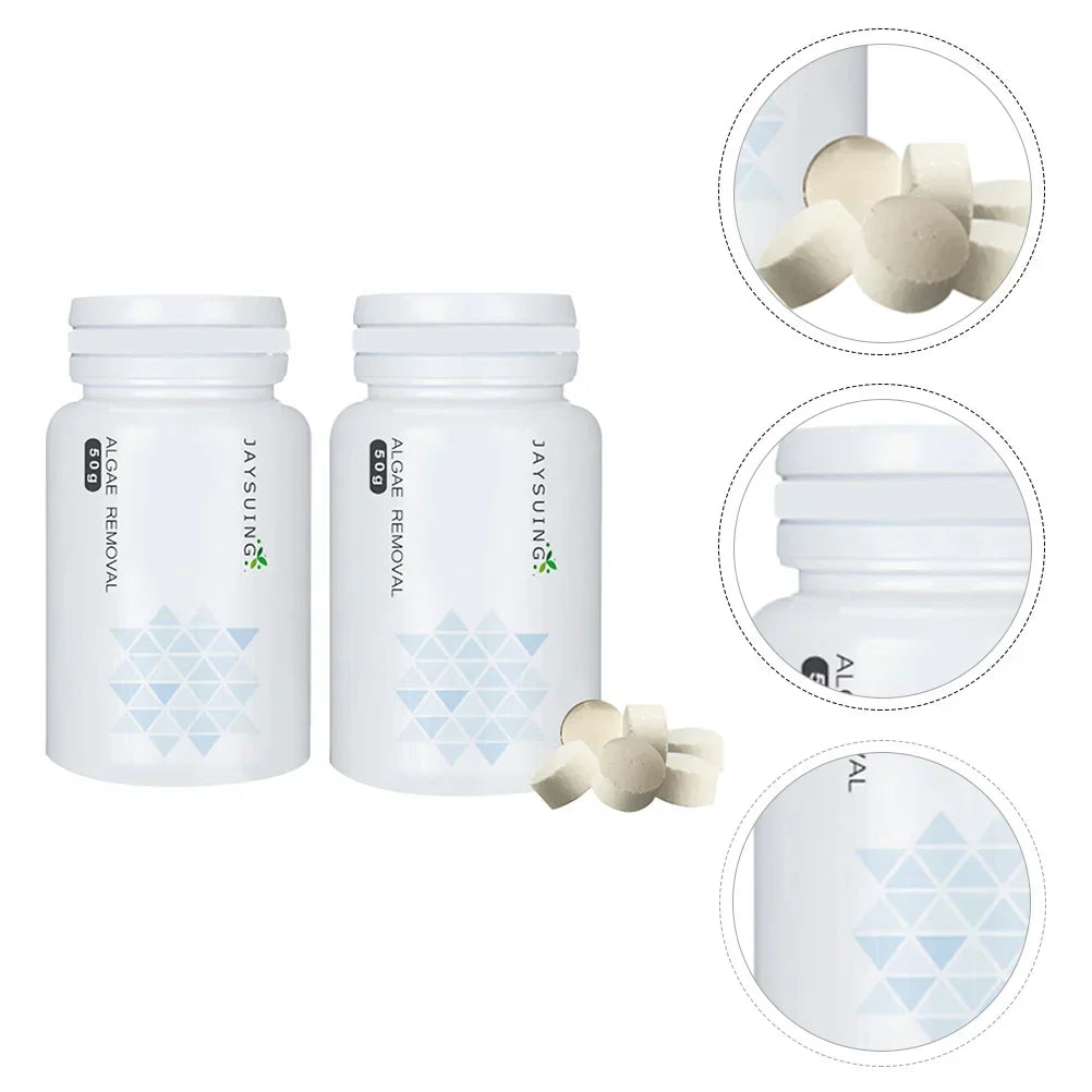 2 Bottle Removing Moss and Algae Tablets Fish