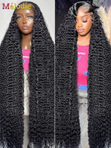 250% Loose Deep Wave Transparent 40-44 Inch 13x6