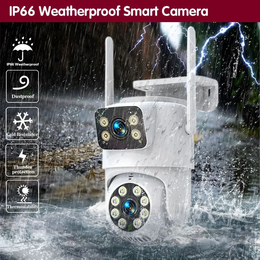 4K 8MP WIFI Cameras Wireless NVR Kit Outdoor