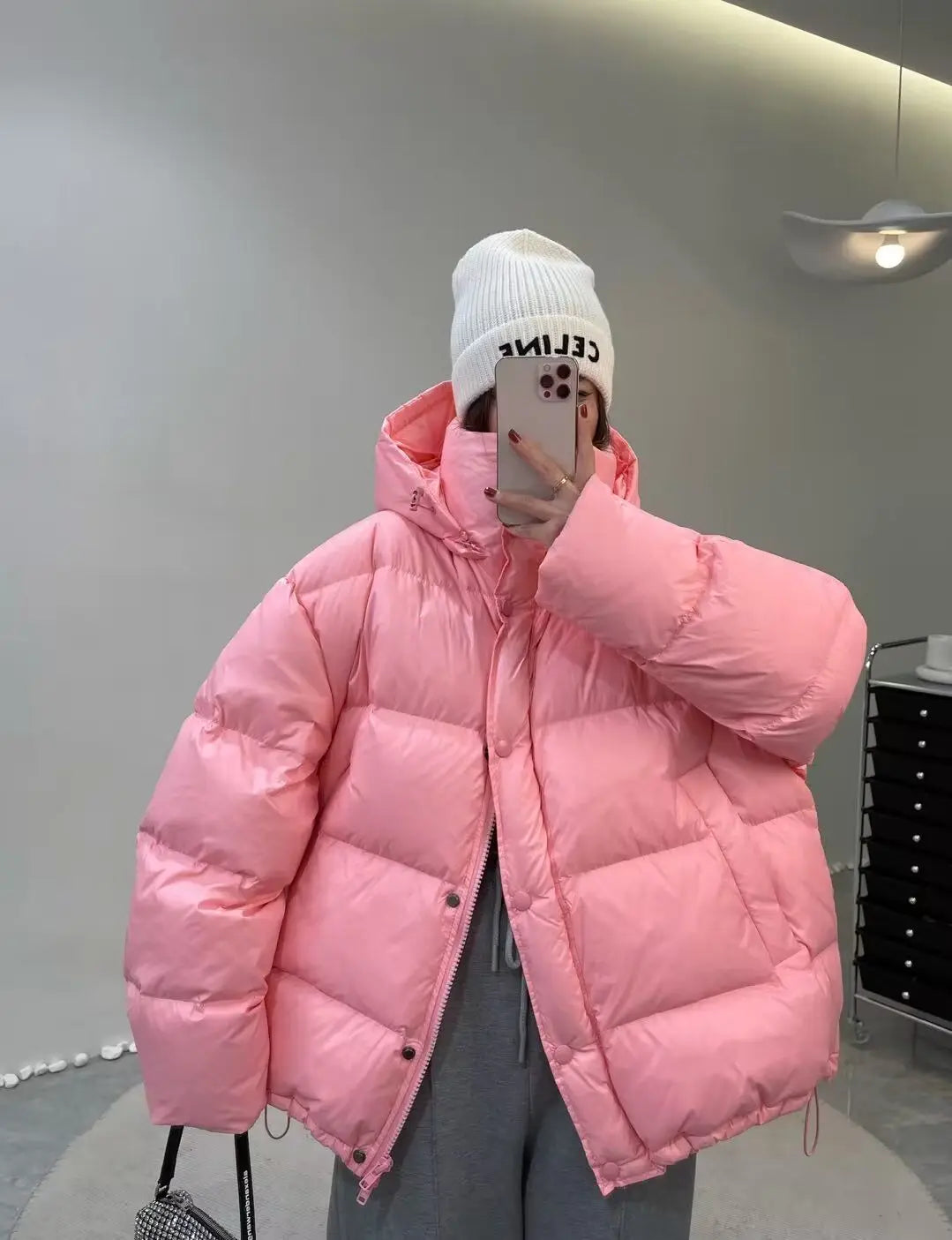 Duck Down Jacket Women Fall Winter 2023