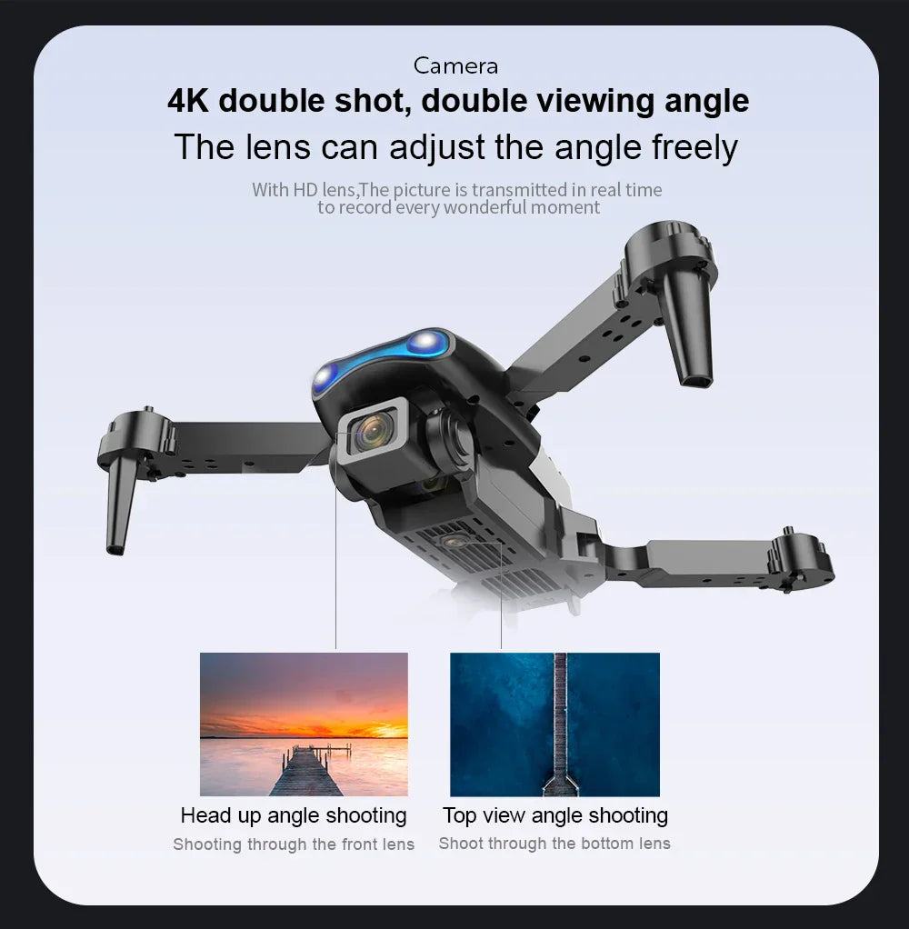 E99 K3 Drone Camera Quadcopter Fpv Profesional Rc