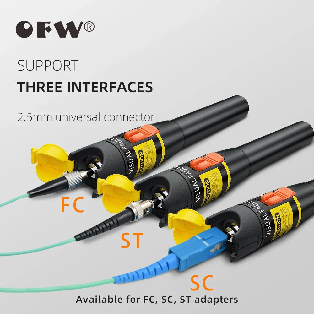 5PCS 10mW/10KM Visual Fault Locator VFL Fiber Optic