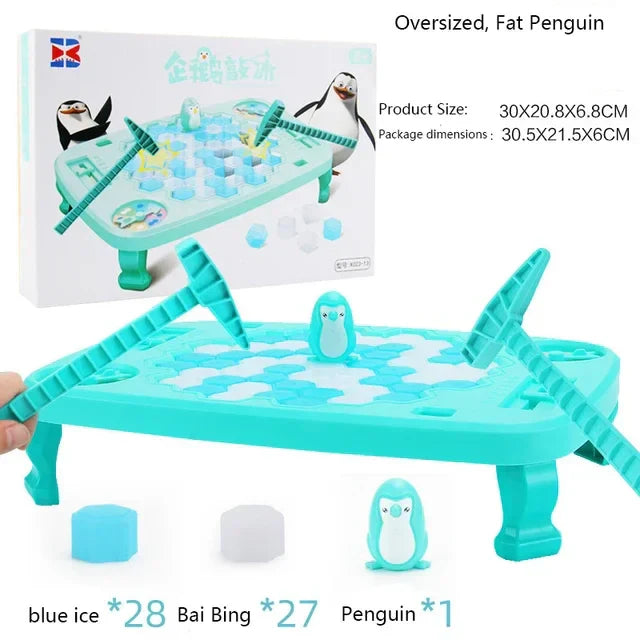 Penguin Breaking Ice Table Game Parent-child Interactive Puzzle