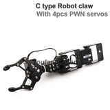 4 dof Robot Claw Clamp PWN/BUS Servo 500g