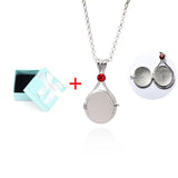 Fashionable H2O Mermaid Openable and Closable Pendant Necklace