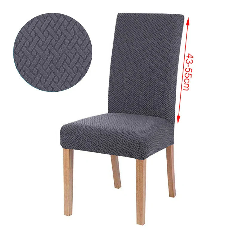 Dining chair Cover For Home Polar Fleece Fabric