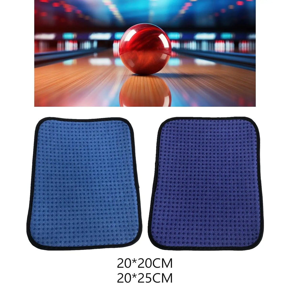 Microfiber Bowling Shammy Pad Bowling Rag Bowling Ball