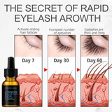 3Pcs 7 Day Eyelash Growth Eye Serum Eyelash